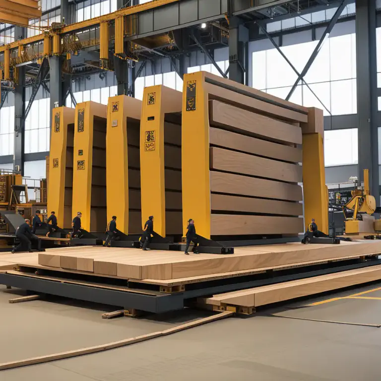 Visual representation of "skid" - A plank, log, or timber used to support or move heavy objects.