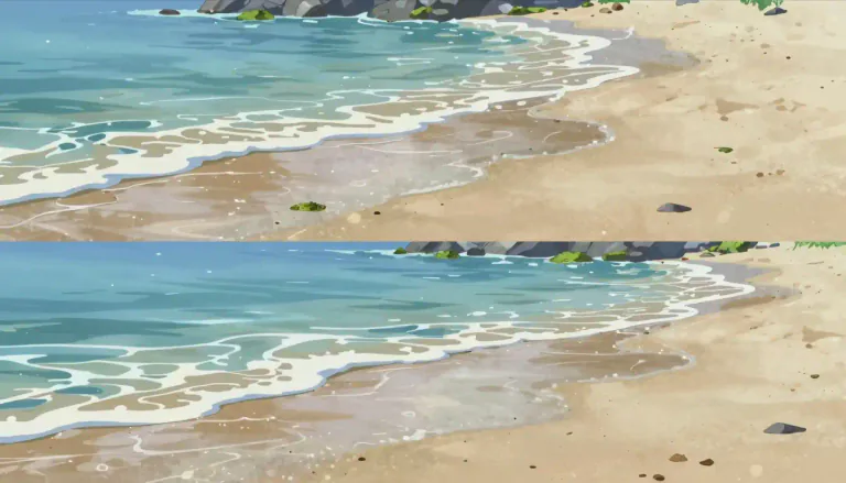 Visual representation of "neap" - A neap tide is a tide that occurs when the difference between high and low tide is the least.