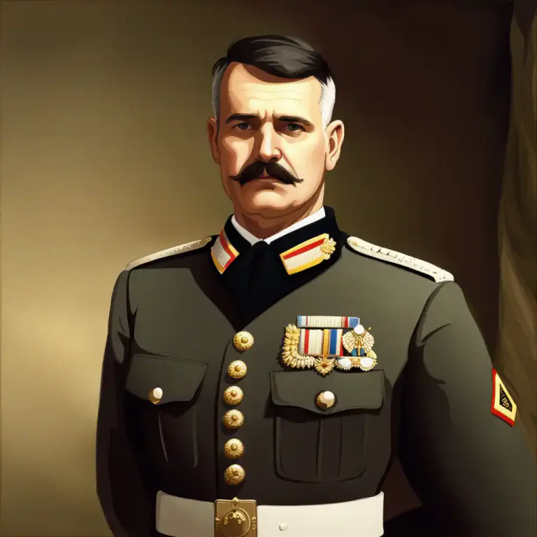Visual representation of "general" - An officer of high rank in the army