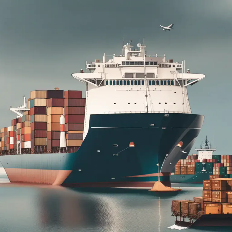 Visual representation of "tramp" - A ship or steamboat that regularly sails along a specified route without a schedule