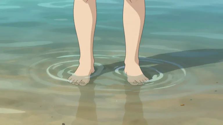 Visual representation of "shallow" - Not deep