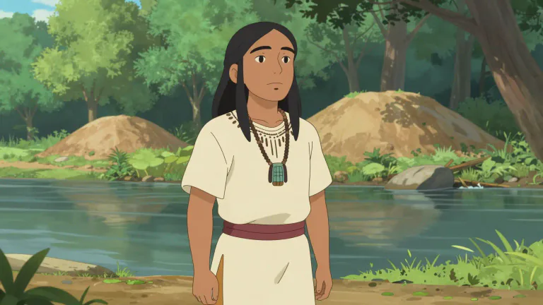 Visual representation of "natchez" - A member of an indigenous people from the southeastern United States, known as the Natchez.