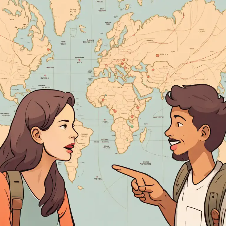 Visual representation of "refer to" - To mention or speak about someone or something