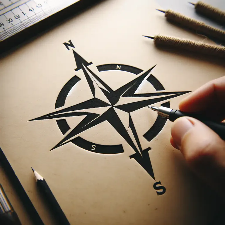 Visual representation of "arrowhead" - A marking or symbol shaped like the head of an arrow