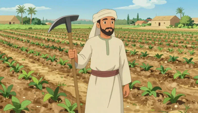 Visual representation of "fellah" - A term used to refer to a peasant or farmer, especially in Middle Eastern countries.