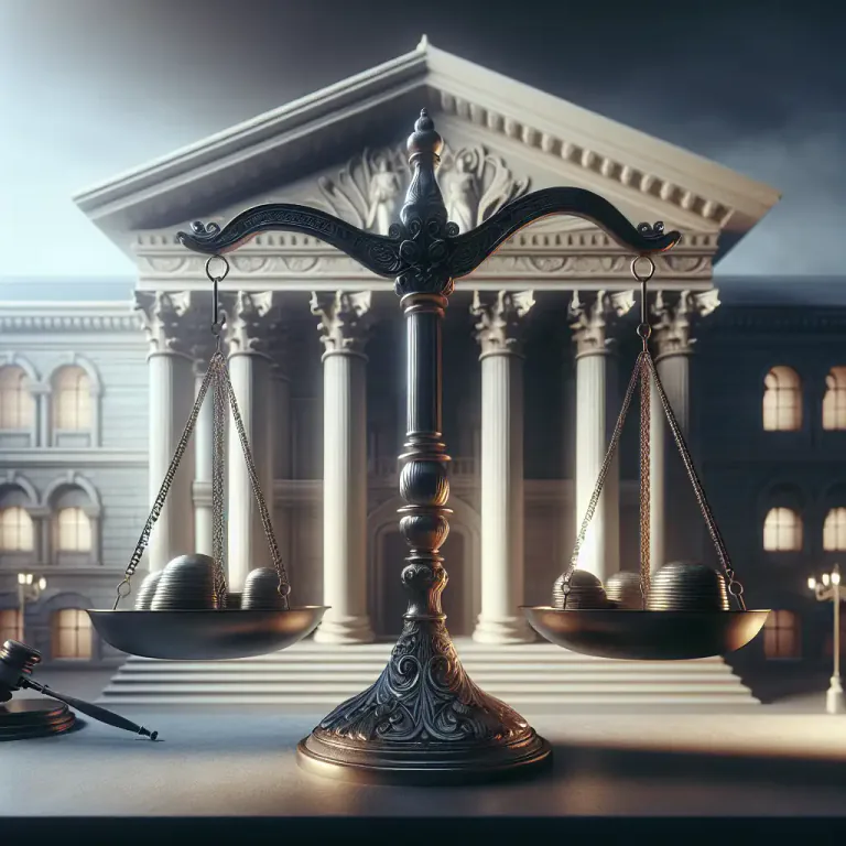 Visual representation of "equivalence" - In law, it refers to the condition of being the same in law or fact, or equal in legal effectiveness or validity.