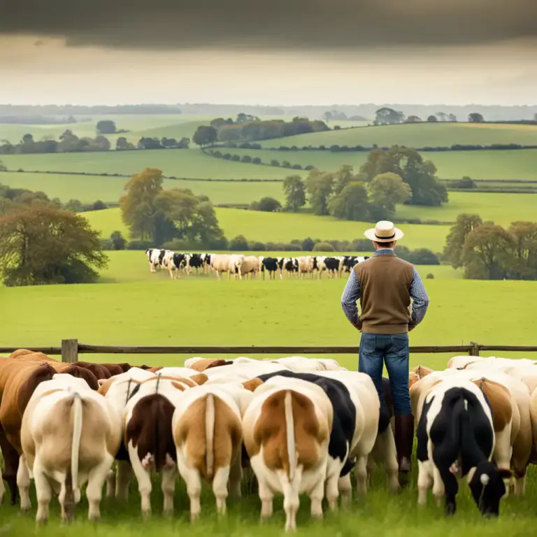 Visual representation of "neat" - specifically of cattle: not mixed with any other breed