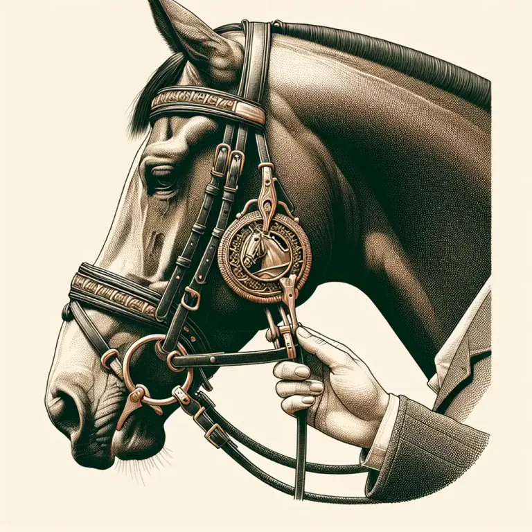 Visual representation of "bit" - The part of a bridle that goes into a horse's mouth