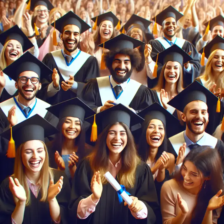 Visual representation of "convocation" - In many universities, a convocation is a ceremony at which degrees or diplomas are given out to students.