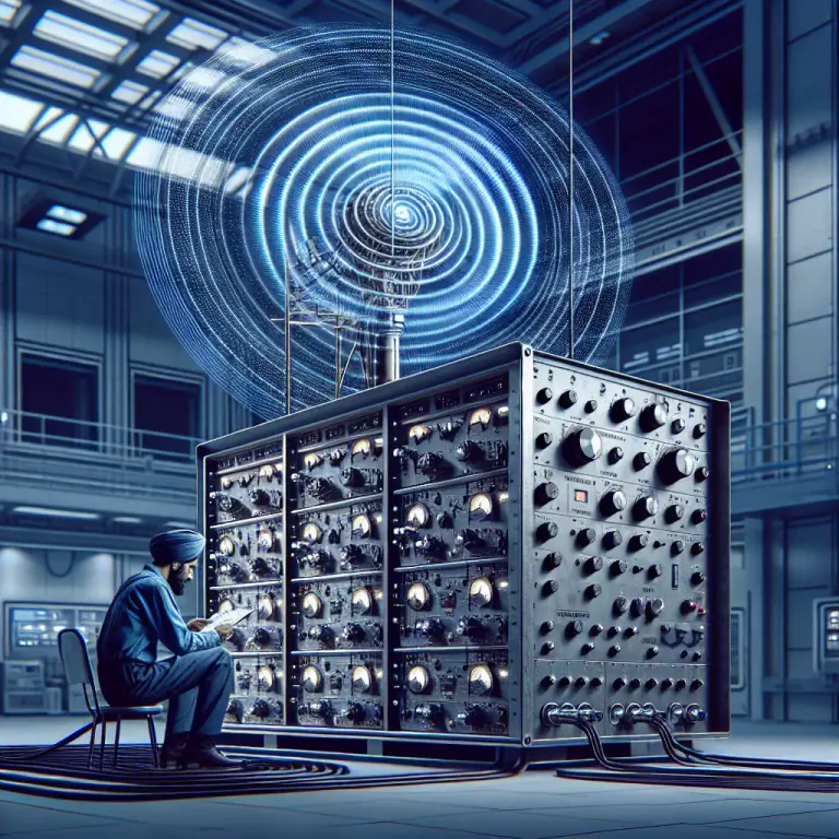 Visual representation of "sensitize" - To increase the strength of a radio signal using a device