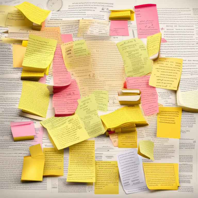 Visual representation of "bushy" - Involves a lot of small, unimportant details or aspects