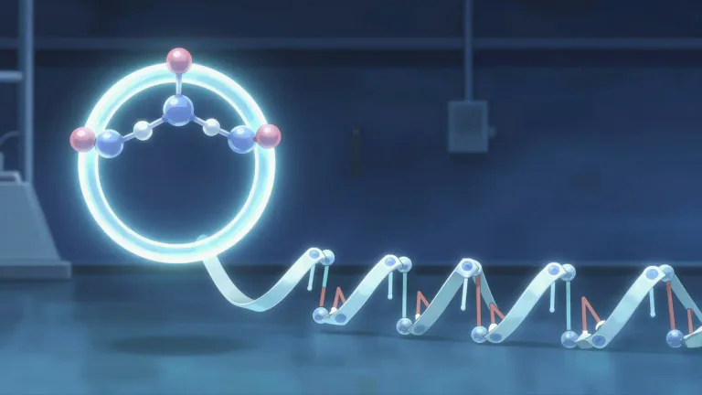 Visual representation of "ribose" - A simple sugar that is a naturally occurring pentose carbohydrate and plays an essential role in the structure of RNA.
