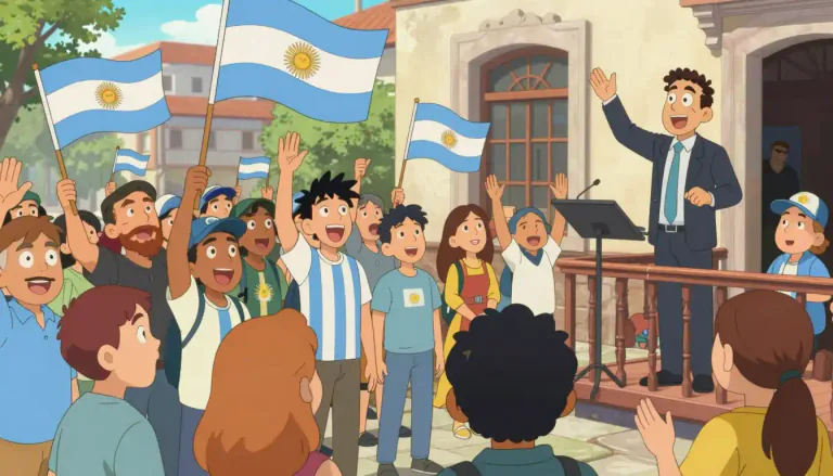 Visual representation of "peronist" - A supporter of the political ideology of Juan Domingo Perón, characterized by beliefs in social justice and nationalism.