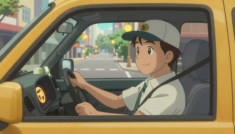Visual representation of "cabby" - A person who drives a taxi.