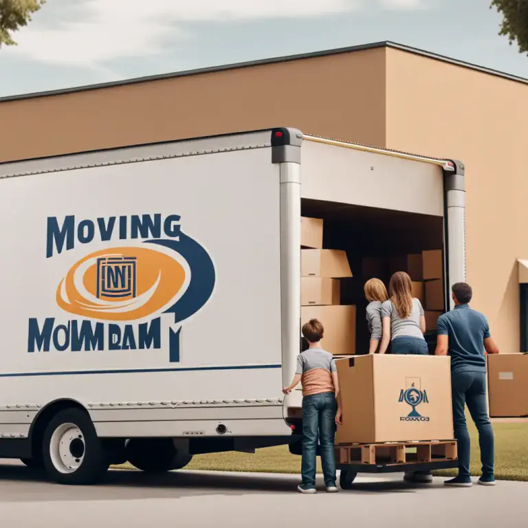 Visual representation of "mover" - A company that helps people move their belongings from one place to another.