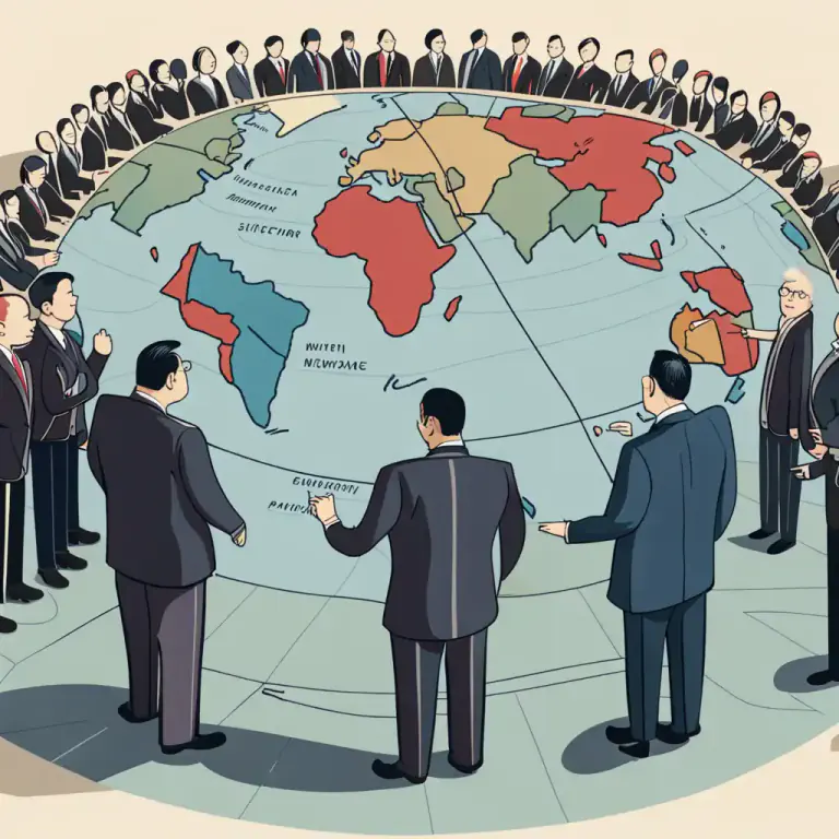 Visual representation of "power" - A country, organization or person with a lot of influence, control or strength