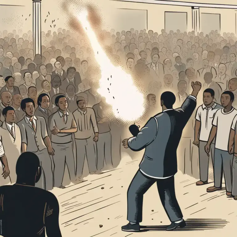 Visual representation of "genocide" - An act intended to destroy a whole national, racial or religious group by killing its members or causing serious bodily or mental harm