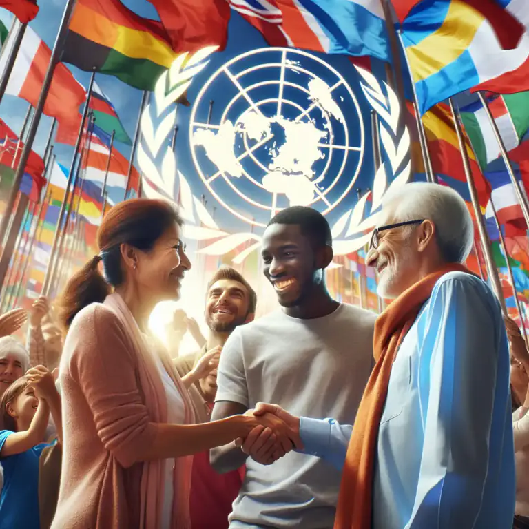Visual representation of "accede" - To become a member of an organization, especially a group of nations or states.