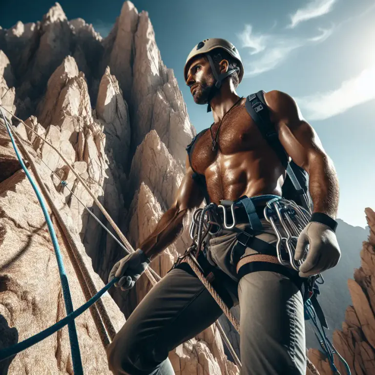 Visual representation of "scalable" - Able to be climbed or traversed.