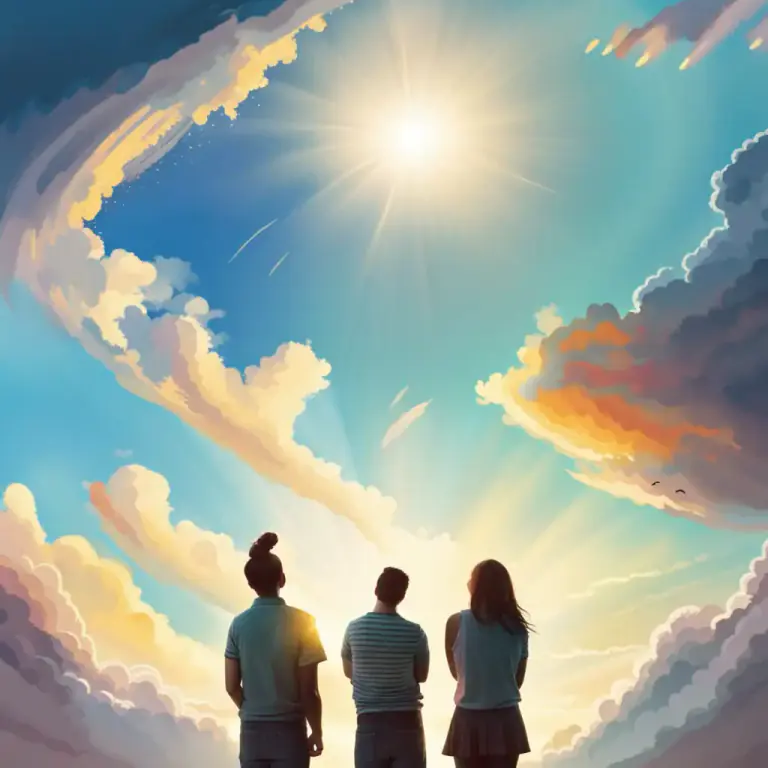 Visual representation of "trust in" - To hope or expect that something is true or will happen