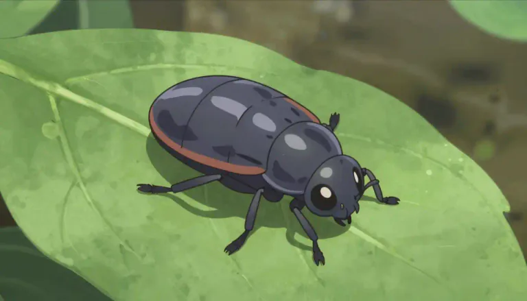 Visual representation of "insect" - A small creature with a hard cover around its body, three parts to its body and six legs.