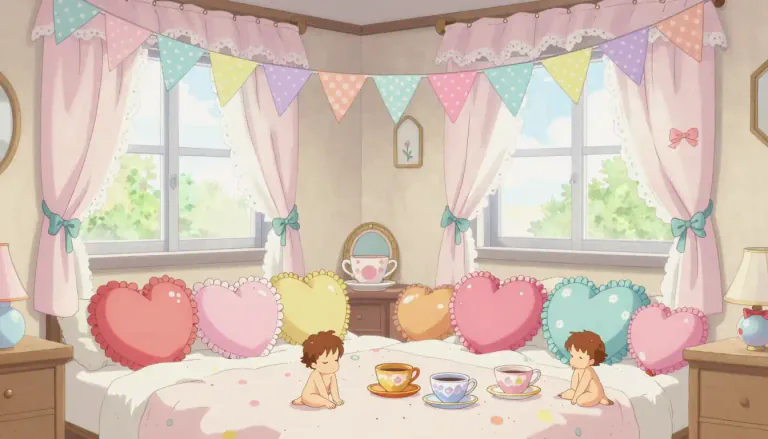 Visual representation of "twee" - too sentimental or over-the-top, often in a way that seems silly or annoying