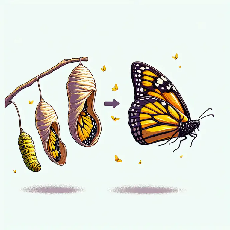 Visual representation of "metamorphic" - It is related to metamorphosis, a transformation or change in shape or form