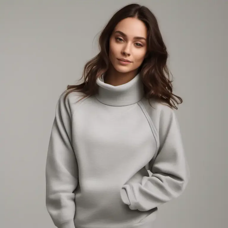 Visual representation of "raglan" - Describes a garment that has sleeves extending to the collar in one piece.