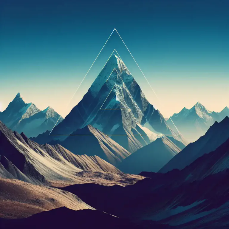 Visual representation of "pediment" - A structure that resembles a pediment, often found in natural formations such as rock formations or mountains.