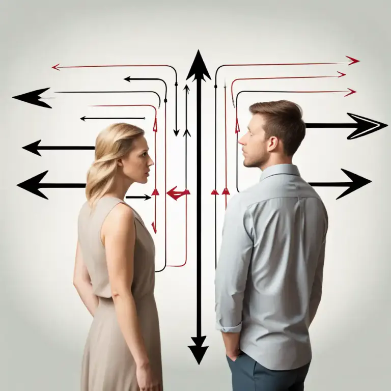 Visual representation of "back and forth" - Denoting a constant changing from one state to another and back again.