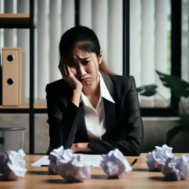 Visual representation of "botheration" - A feeling of annoyance or frustration