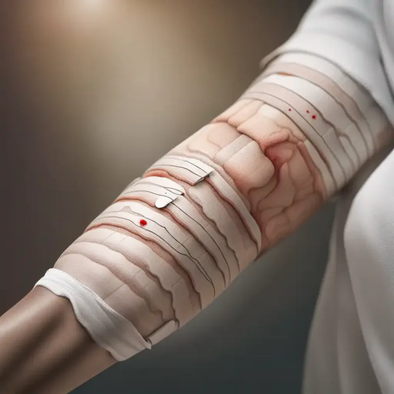 Visual representation of "intention" - A healing process of the body