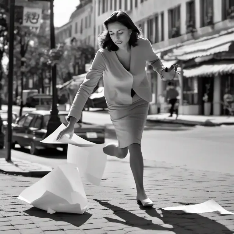 Visual representation of "without breaking stride" - To continue doing something without interruption or delay
