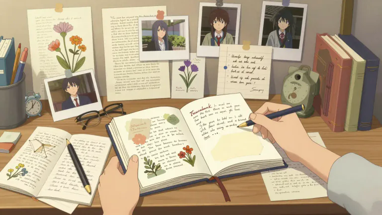 Visual representation of "ana" - A collection of various materials that display the character of the person who collected them.