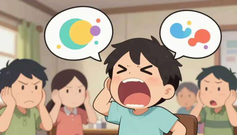 Visual representation of "yap" - Noisy talk