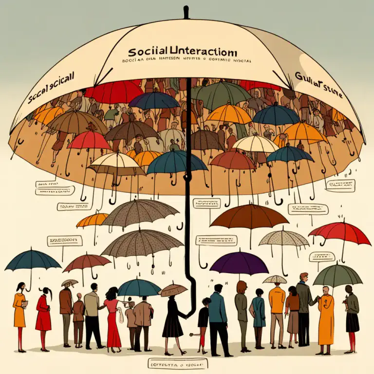 Visual representation of "come under" - to be grouped or classified within something