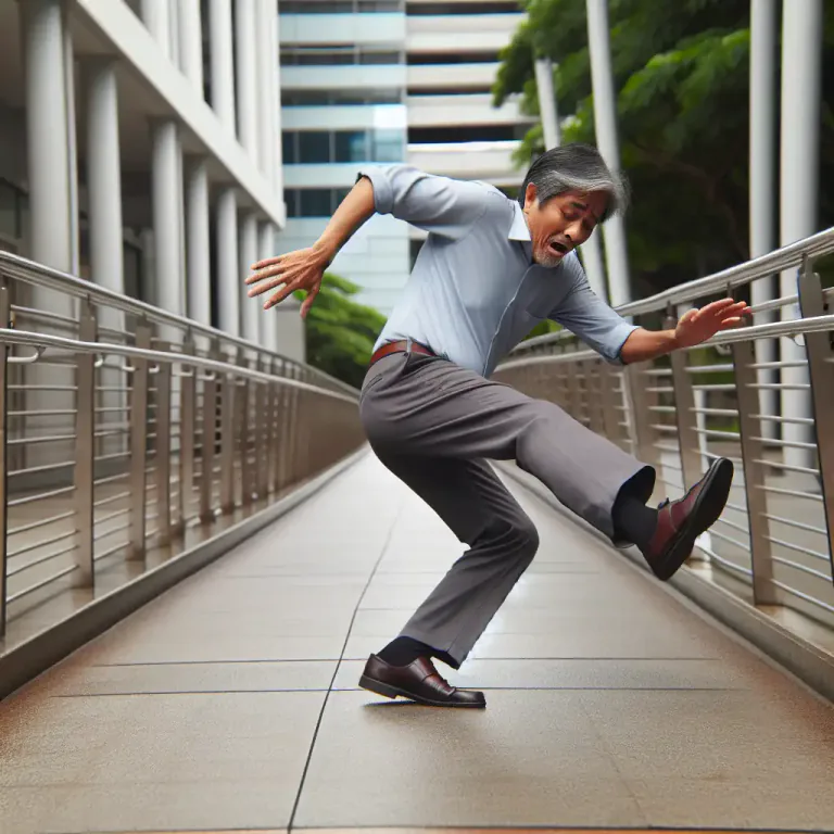 Visual representation of "stumble upon" - To find something by accident or unexpectedly.