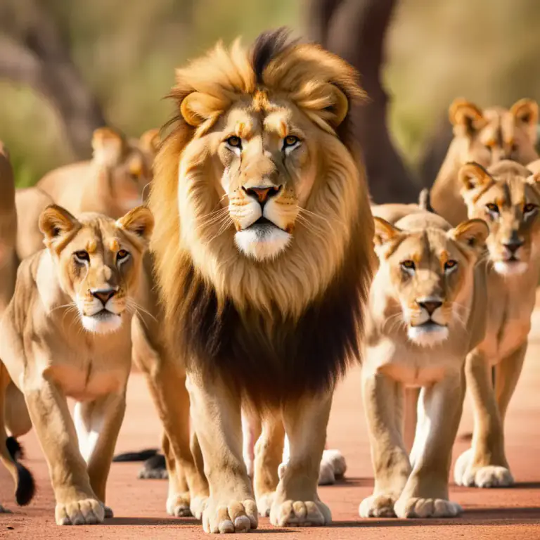 Visual representation of "polygamous" - Related to organisms that, typically male, mating with more than one female