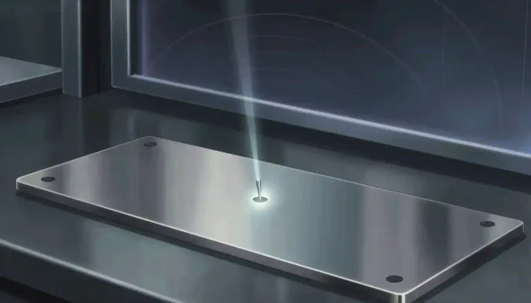 Visual representation of "pinhole" - A small aperture in optics that can impact focus and clarity.