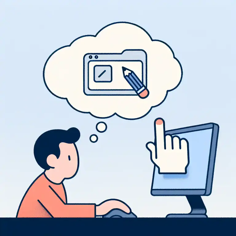 Visual representation of "rename" - To change the title or name of a file or folder in computing