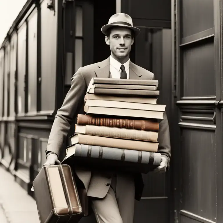 Visual representation of "trunk" - A large, sturdy suitcase or chest.