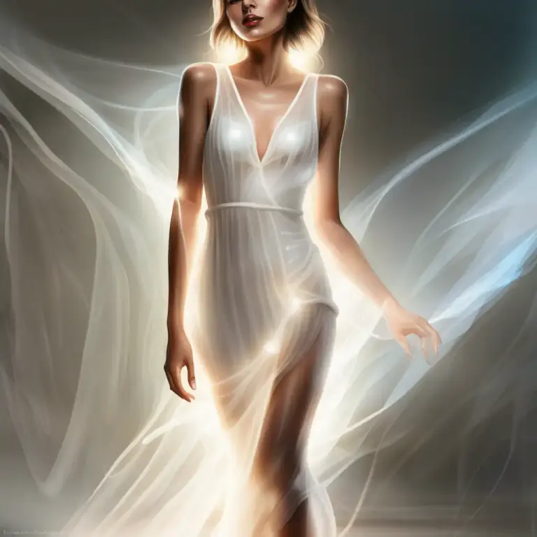 Visual representation of "sheer" - Thin, light, and transparent.