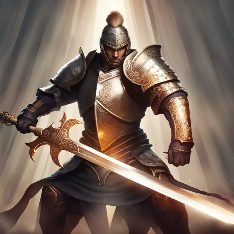 Visual representation of "wield" - To hold something in your hand and use it