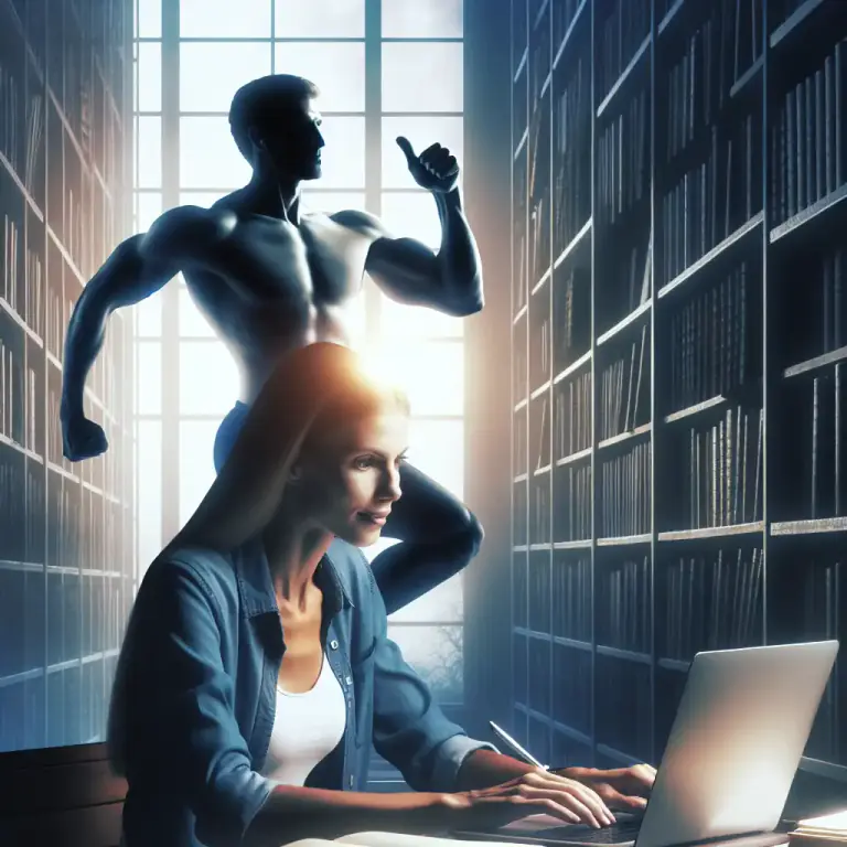 Visual representation of "ghost" - to write something, such as a book, for someone else to use as their own
