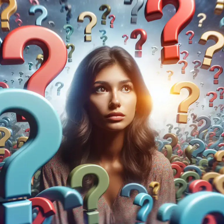 Visual representation of "how/what about…?" - Used to switch the topic or draw attention to a new point