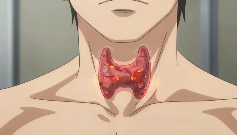 Visual representation of "thyroiditis" - Thyroiditis is a condition where the thyroid gland becomes inflamed, which can lead to various health issues.