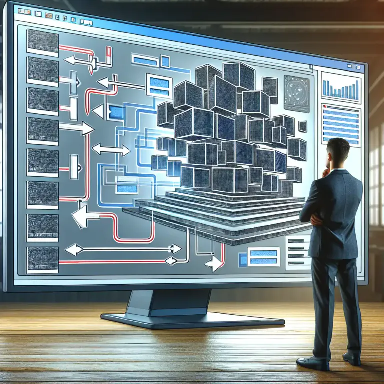 Visual representation of "digestion" - The process of breaking down large amount of data into smaller, more manageable parts