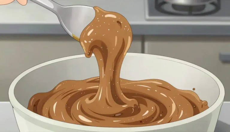 Visual representation of "glop" - Glop refers to a thick, sticky substance or mass, often with an unpleasant connotation.