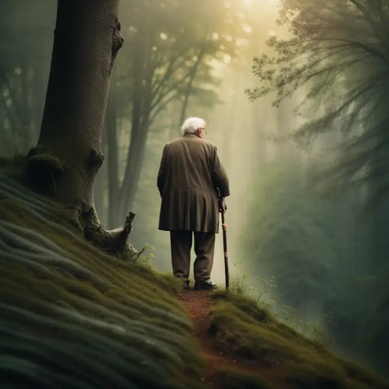 Visual representation of "at my, your, his, etc. time of life" - Referring to a specific age or stage in someone's life