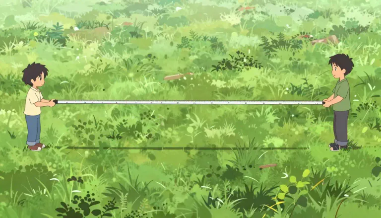 Visual representation of "decametre" - A metric unit of length equal to ten meters.